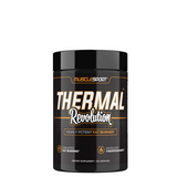 A container of MuscleSport Thermal Revolution, a fat burner supplement.