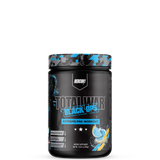 A container of REDCON1 TOTAL WAR BLACK OPS extreme pre workout powder.