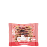 Packaging of Protein Cookie - 12 Pack showing the cookies and the text indicating 18g protein per cookie.