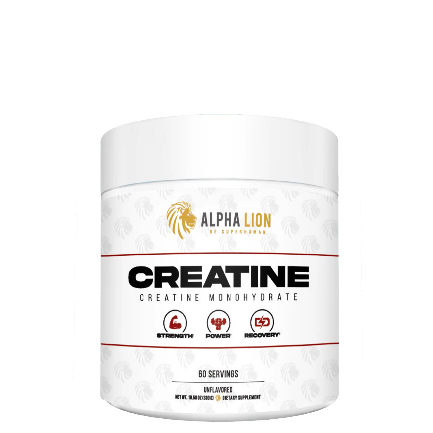 White container with the brand logo in black and gold.