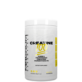 A container of Magnum Essentials Creatine 100, which is pure micronized creatine monohydrate, unflavored, and intended for mixing with a beverage.