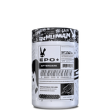 A container of AfterDark EPO+ with labeling that includes a rabbit logo, barcode, and text related to the product instructions and dietary information.