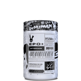 A container of AfterDark EPO+ with labeling that includes a rabbit logo, barcode, and text related to the product instructions and dietary information.