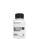 A bottle of Afterdark Pyrodex Thermogenic supplement with black cap and white label containing 60 capsules for weight loss.