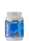 A container of GlycoJect Super Carb by Evogen Nutrition with a watermelon slice image on the label.