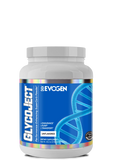 A container of GlycoJect Super Carb by Evogen Nutrition with a watermelon slice image on the label.