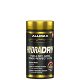 A container of ALLMAX HYDRADRY supplement, which is designed for water loss management before a competition.