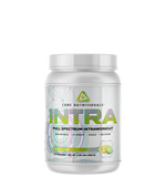 A container of Core Nutritionals INTRA Full Spectrum Intraworkout supplement, with a white background.