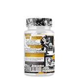 A container of MSTRMND Cognitive Support supplement by Condemned Labz with a graphic design on the label.