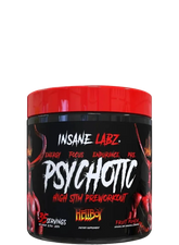 Insane Labz Psychotic HELLBOY Edition Pre-Workout Powder | 300mg Caffeine