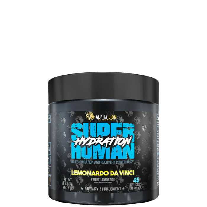 Superhuman® Hydration tub with water bottle and gym towel