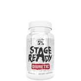 A bottle of Stage Ready Diuretic dietary supplement from 5% Nutrition.