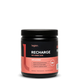 Supplement facts panel showing creatine and recovery ingredients