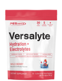 A package of Versalyte Hydration Electrolytes in wild berry flavor by PEScience.
