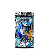 Container of AfterDark Void Pre-Workout with a colorful design featuring a cat's face