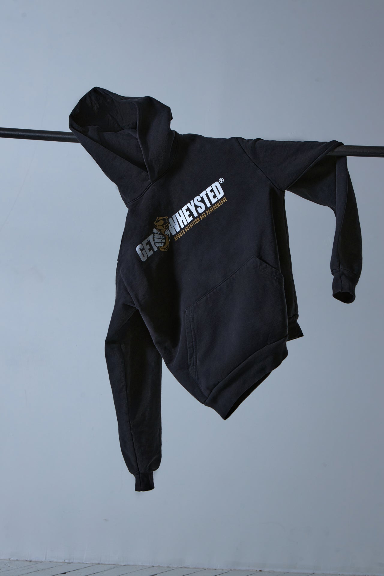 Get Wheysted Heavy Fleece Hoodie (Unisex)