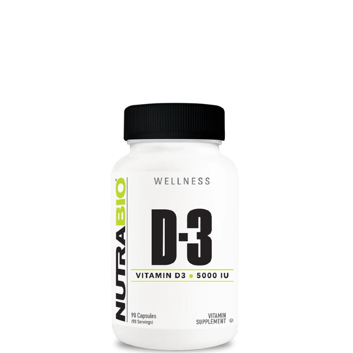 NutraBio Vitamin D (5000 IU)