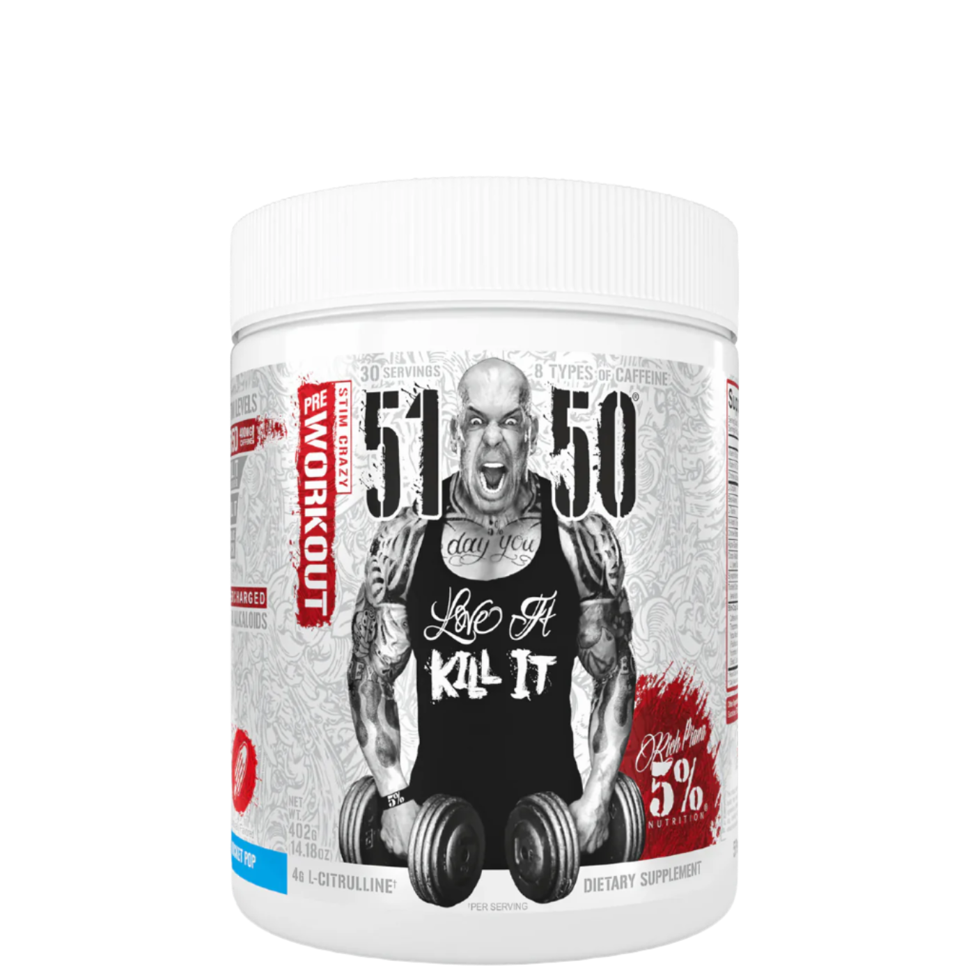 Assorted flavors of 5150 Energy Drink Mix packets