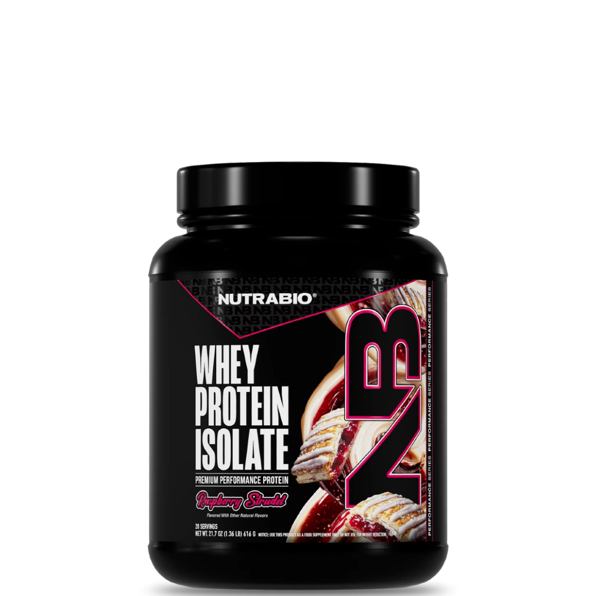 Nutrabio Whey Protein Isolate Powder