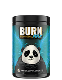Panda Burn Max Pre-Workout Powder – Blue Razz Rock Candy – 350mg Caffeine