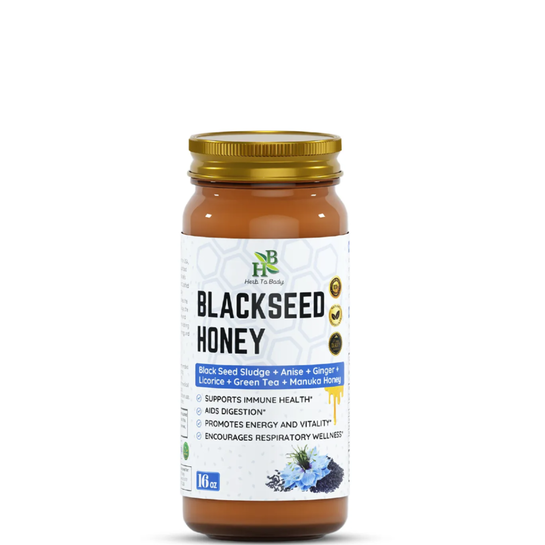 Raw Black Seed Honey 16oz