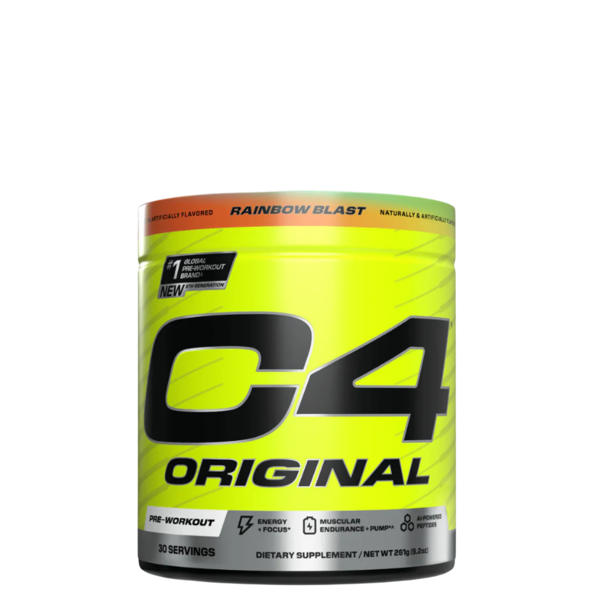 C4 Original Flavored Drink Mix – Bubble Yum with Caffeine and Amino Acids