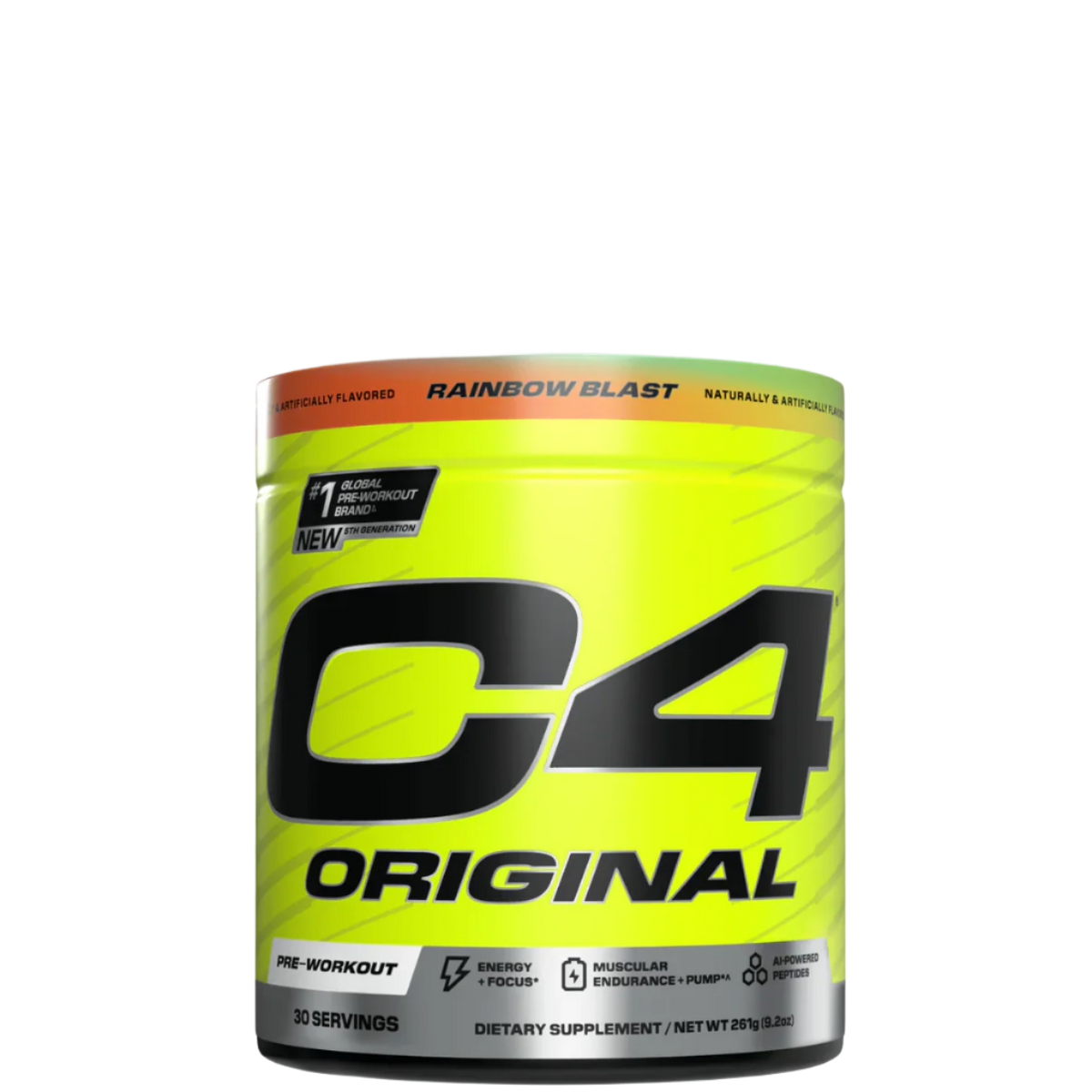 C4 Original Flavored Drink Mix – Bubble Yum with Caffeine and Amino Acids