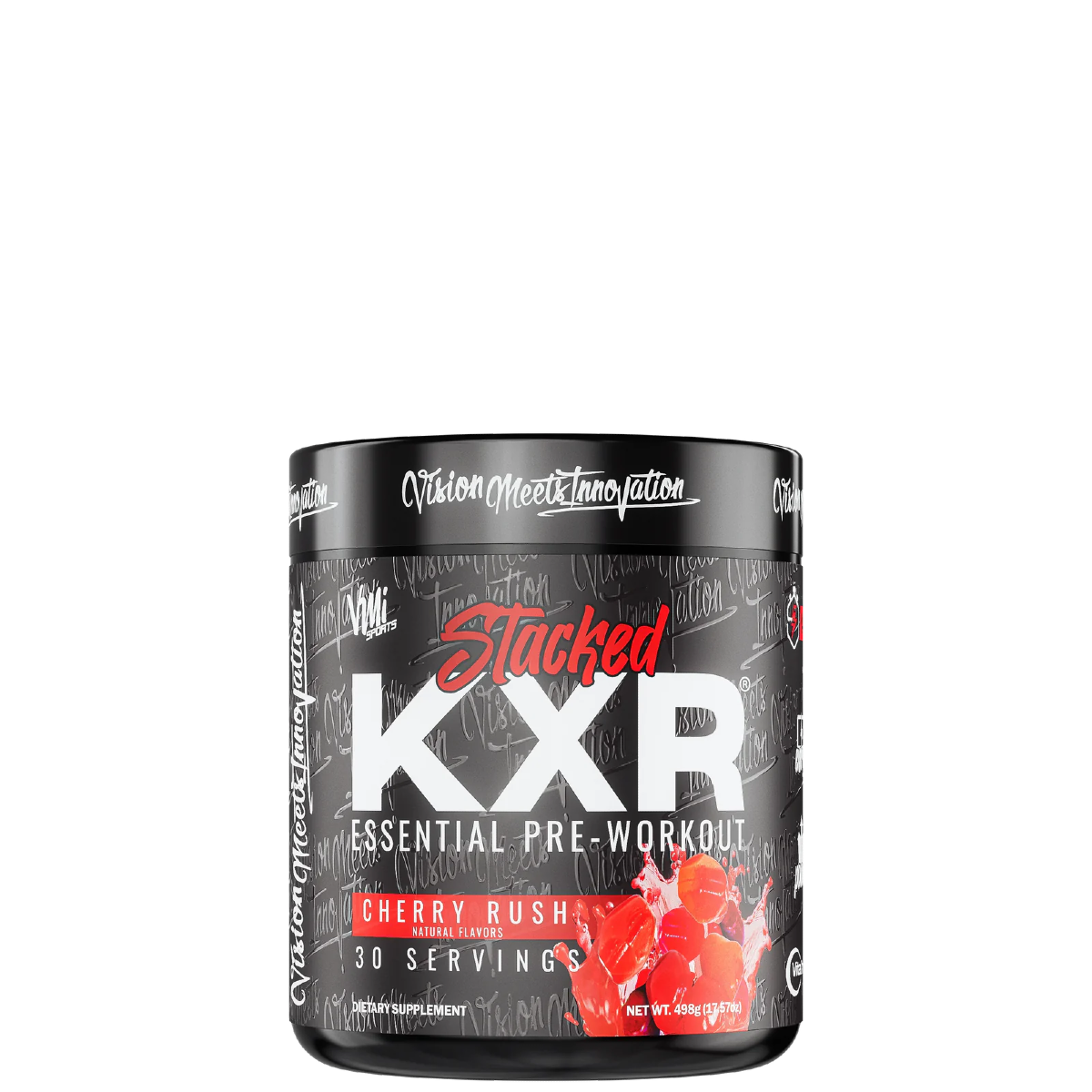 VMI Sports KXR Stacked Pre-Workout Powder – 200mg Caffeine, Citrulline Malate, Beta-Alanine