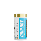 A container of DRIP DRY supplement by MAGNUM SUPPLEMENTS, designed for weight loss and muscle definition.