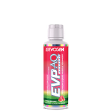 A bottle of EVP AQ Liquid Glycerol by Evogen, primarily designed for hydration in sports nutrition.