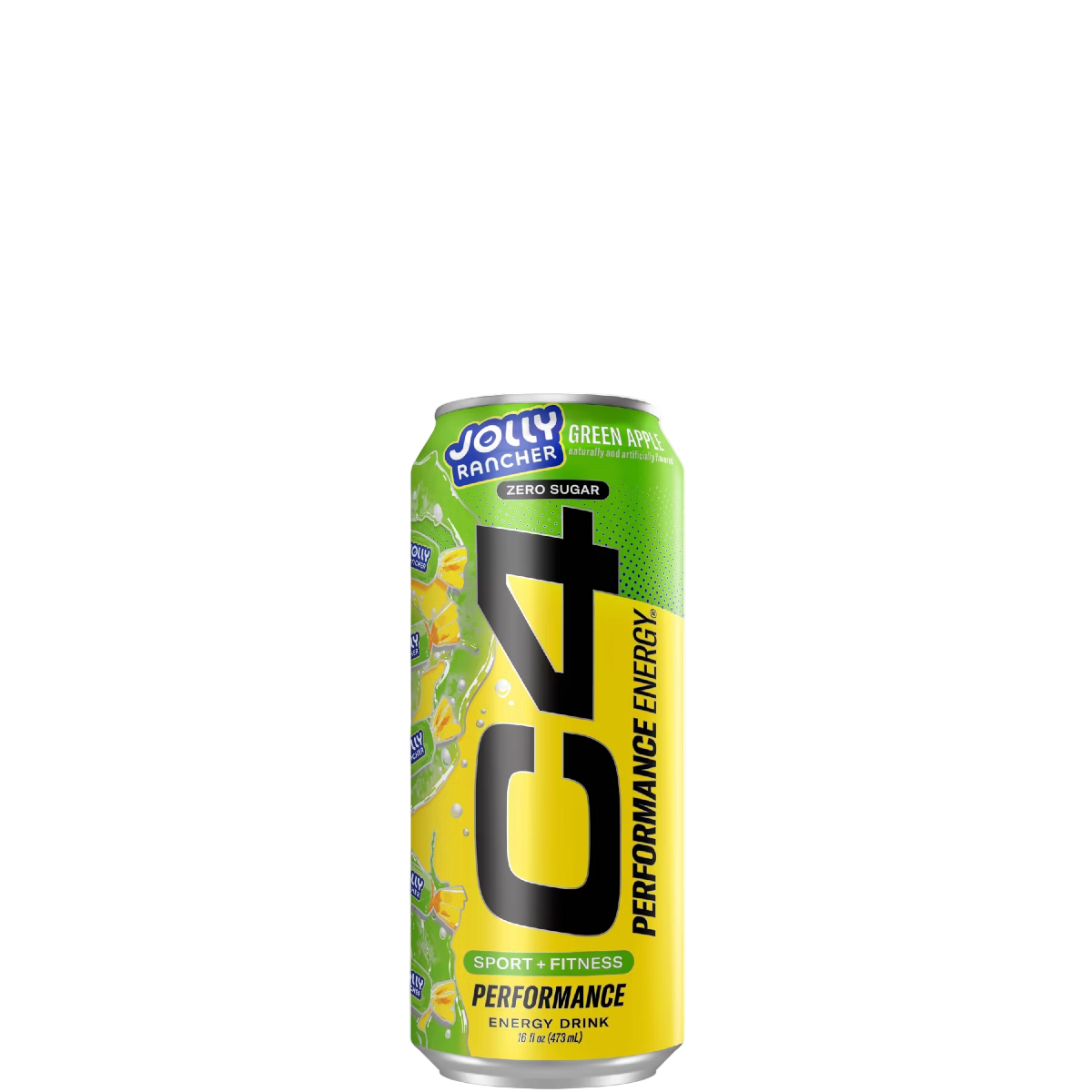 C4 Smart Energy Performance Jolly Rancher Energy Drink - 16 fl oz Can 12 Pack
