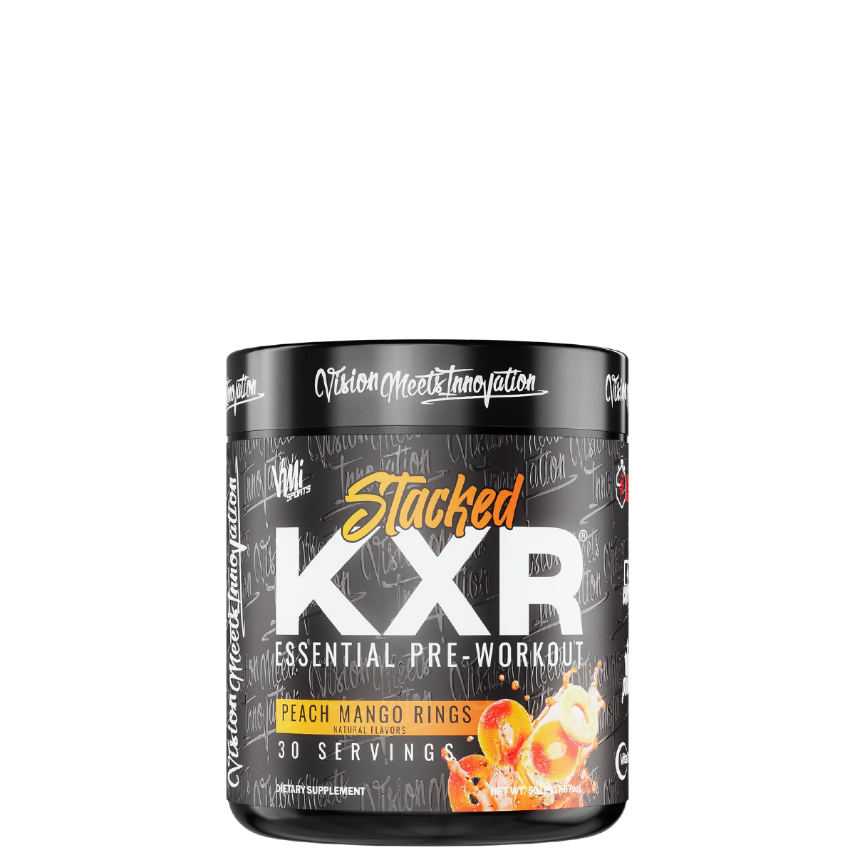 VMI Sports KXR Stacked Pre-Workout Powder – 200mg Caffeine, Citrulline Malate, Beta-Alanine