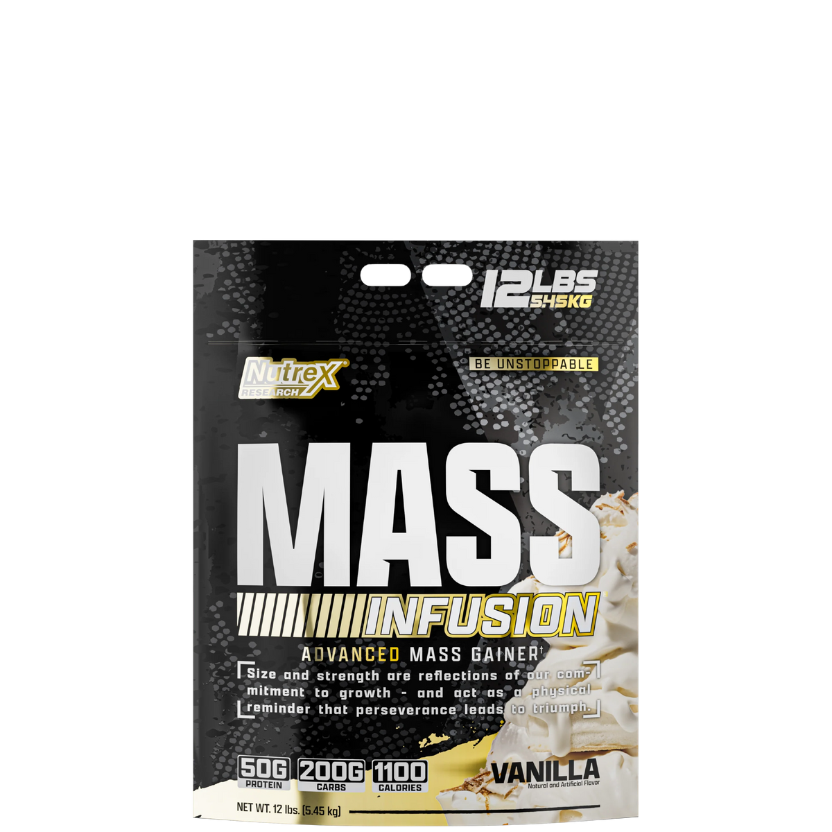 Mass Infusion - 12 lb High-Calorie Mass Gainer For Maximum Muscle Growth