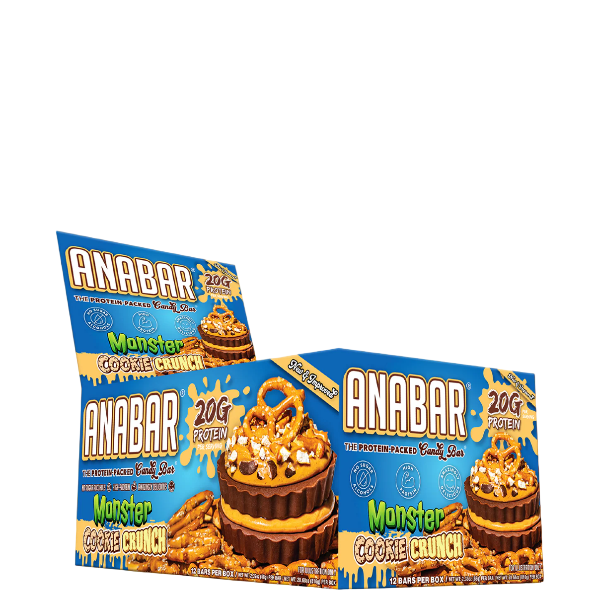 ANABAR PROTEIN BAR 12 COUNT