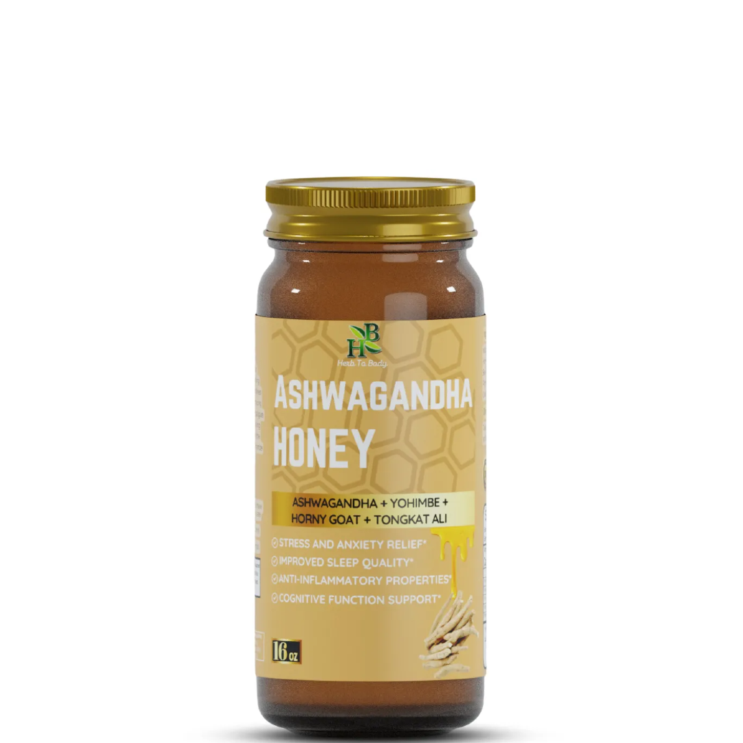 Raw Ashwagandha Honey 16oz