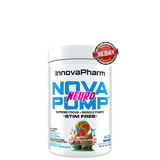 A container of NovaPump Neuro supplement by InnovaPharm with a mermaid kisses flavor, stim-free, with 40 servings.