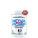 A container of NovaPump Neuro supplement by InnovaPharm with a snow cone flavor, stim-free, with 40 servings.