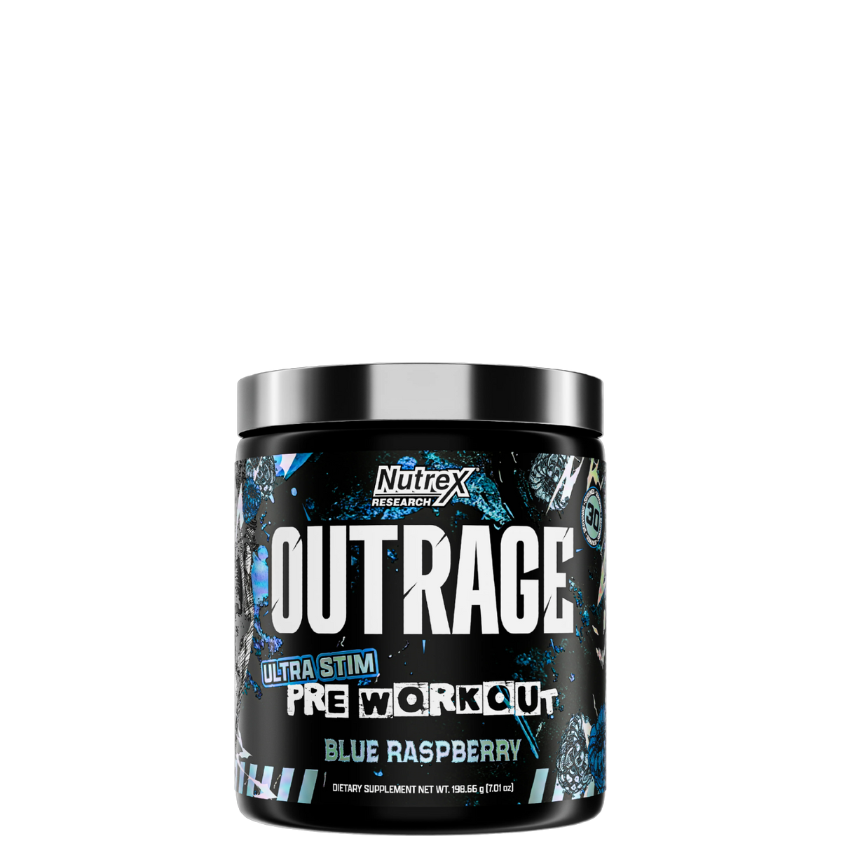 Outrage Ultra Stim Pre-Workout: Energy, Focus & Power