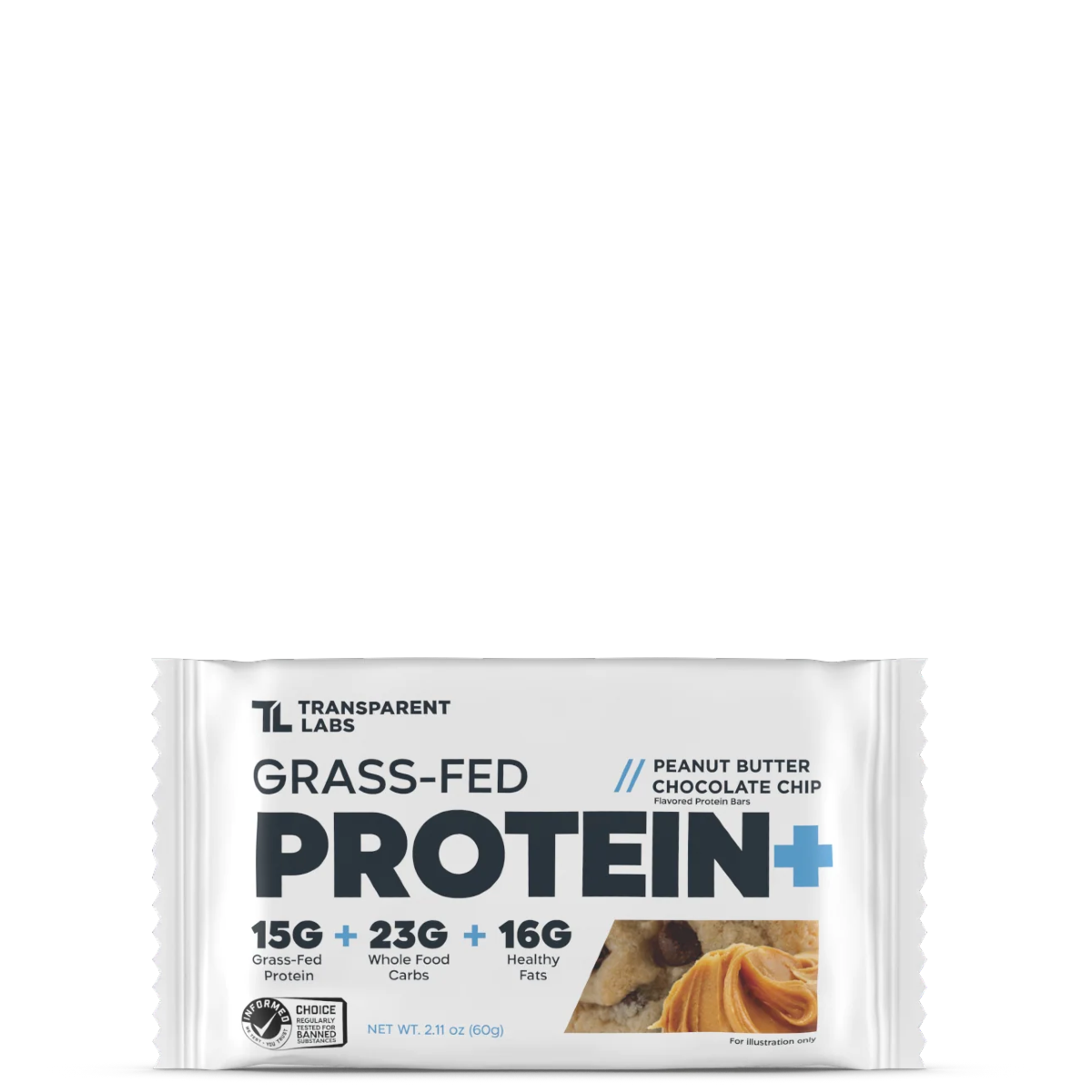 Transparent labs Grass-Fed Protein+ Bars
