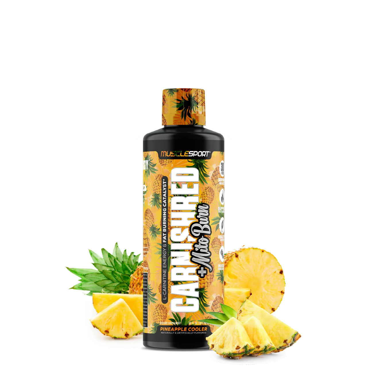 CarniShred®+ Mitoburn® 16oz Liquid - Non Stim Metabolism Support