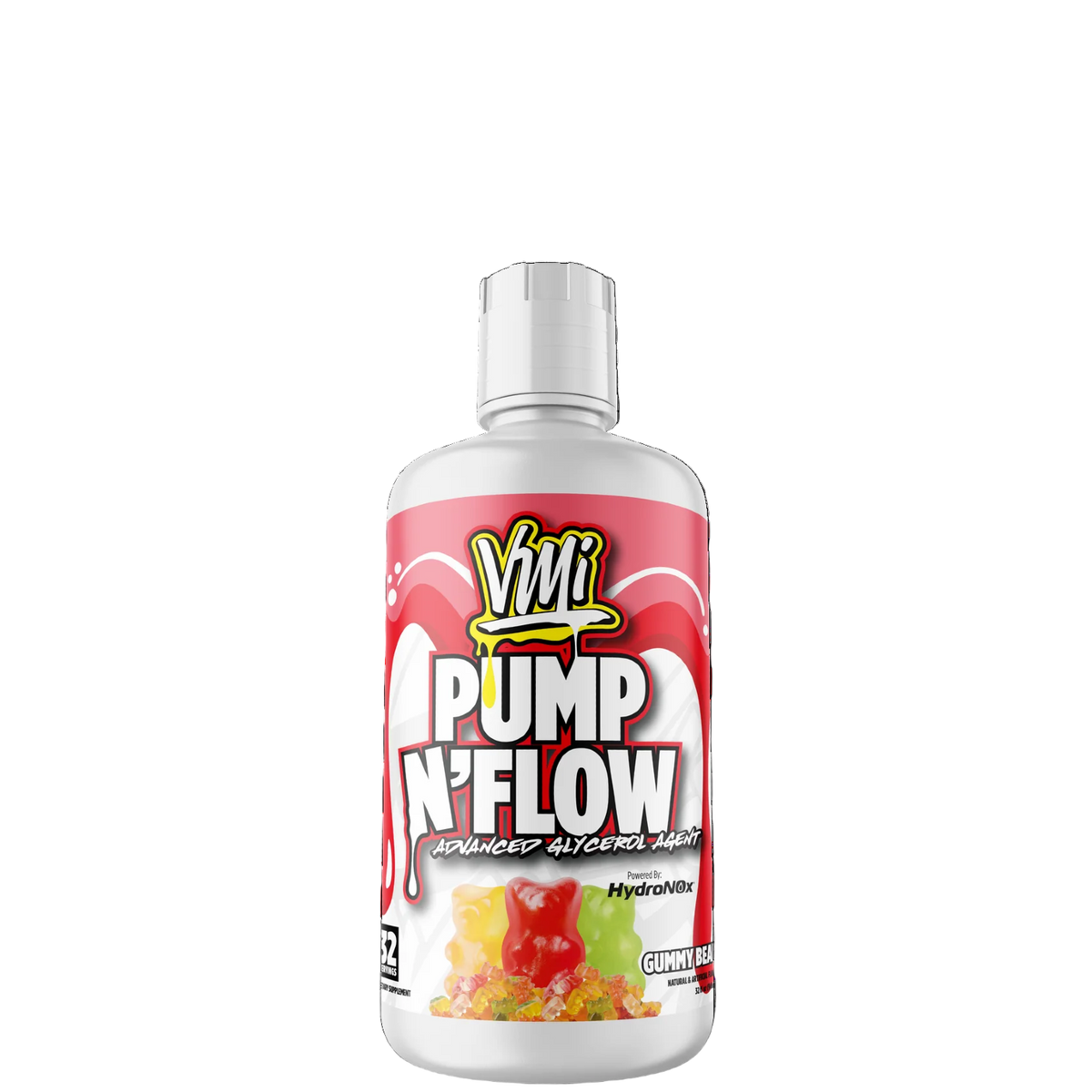 PUMP N' FLOW Stim Free Pre-Workout Pump Liquid w/ Glycerol