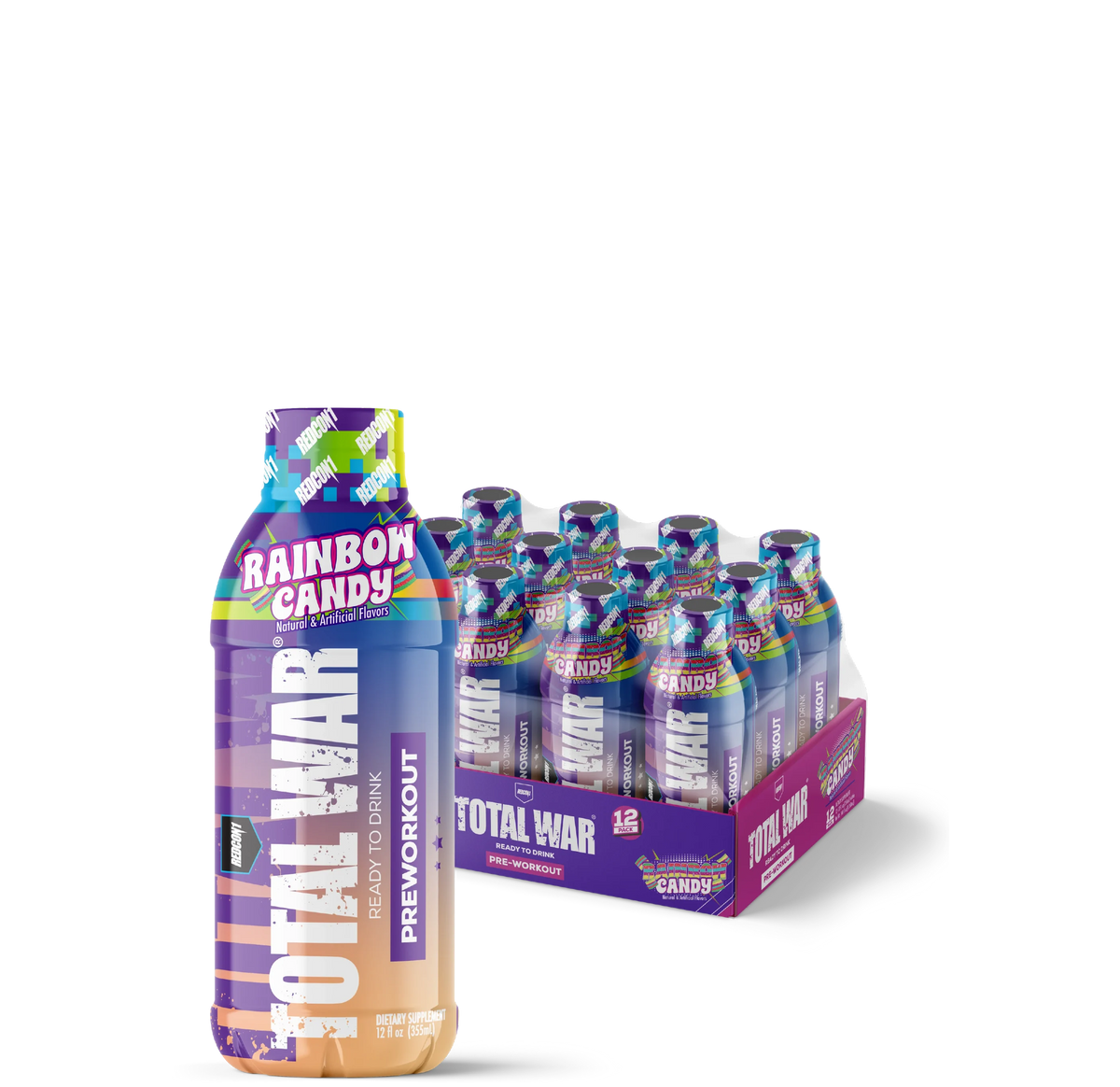 TOTAL WAR Ready To Drink Preworkout (12 Servings)