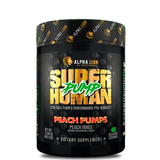 Supplement facts panel with pump-boosting ingredients