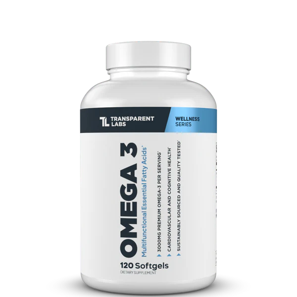 Transparent Labs Omega‑3 fish oil