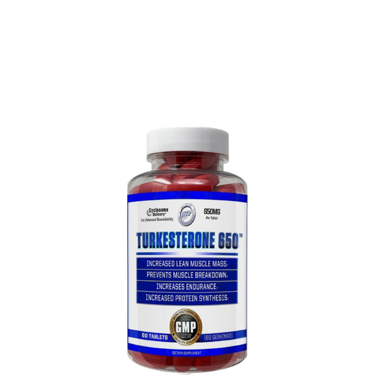 Hi-Tech Pharmaceuticals Turkesterone 650 60 Tablets