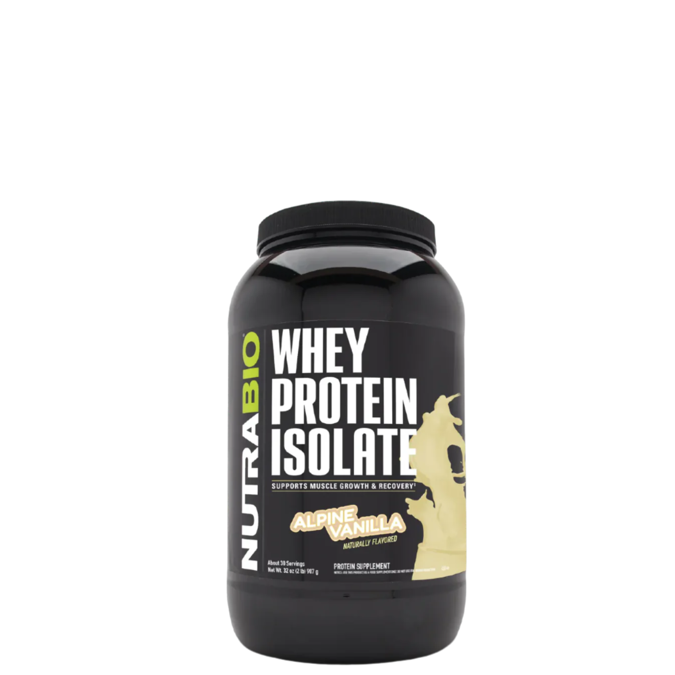Isolate whey formula for recovery and muscle support