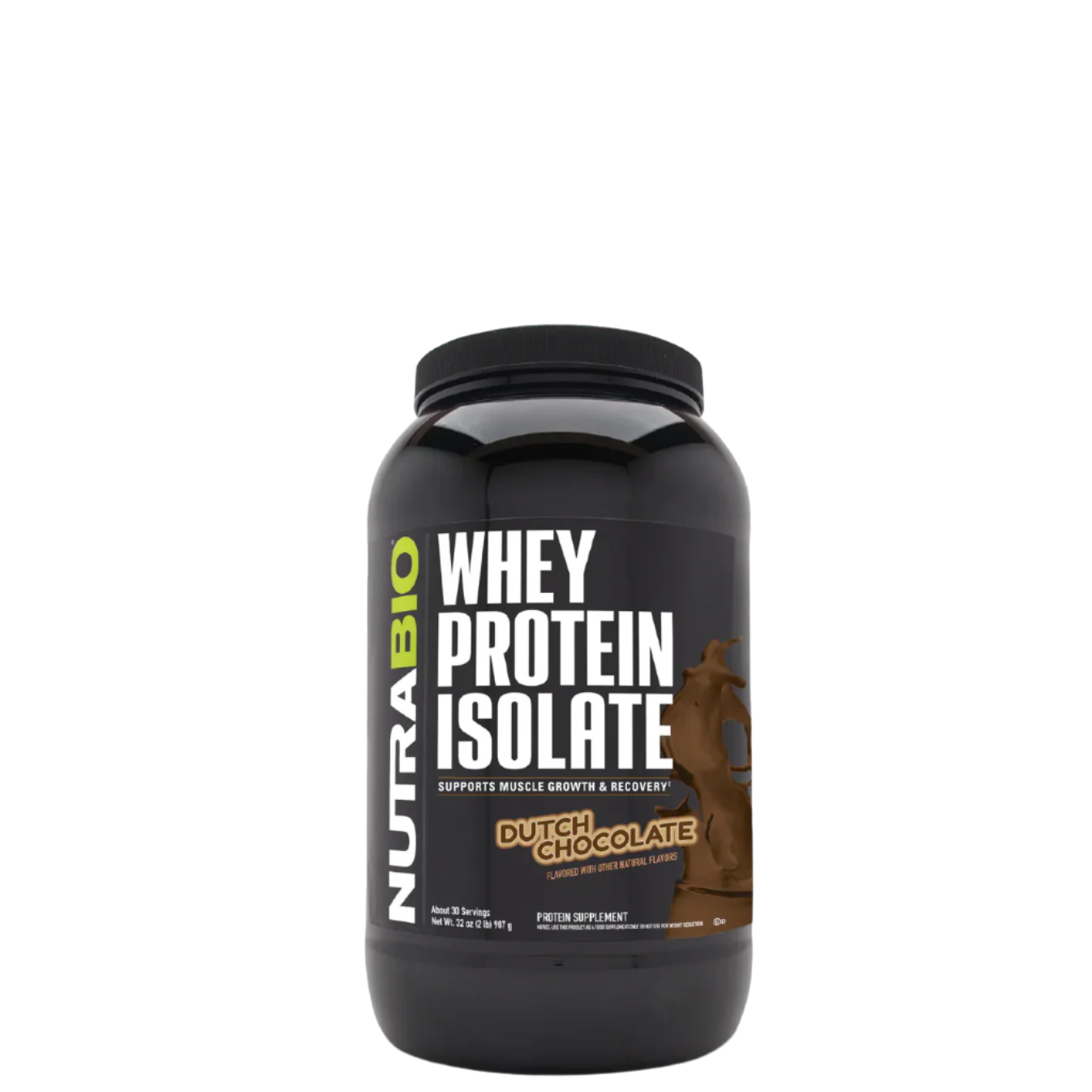 Whey Protein Isolate supplement bag