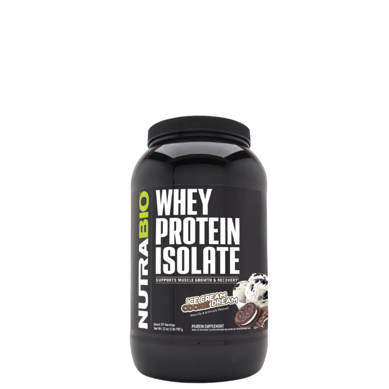 Isolate whey formula for recovery and muscle support