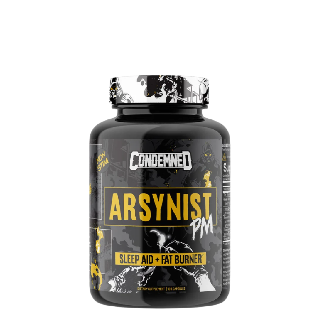 Arsynist PM fat burner supplement bottle