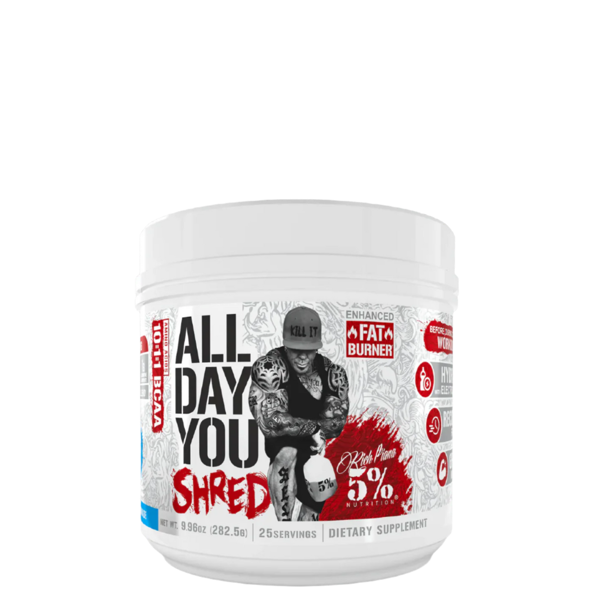 All Day You Shred Fat Burning BCAA Recovery Drink